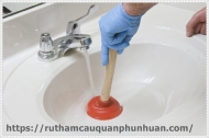Cách thông cống siêu nhanh mà không cần gọi thợ