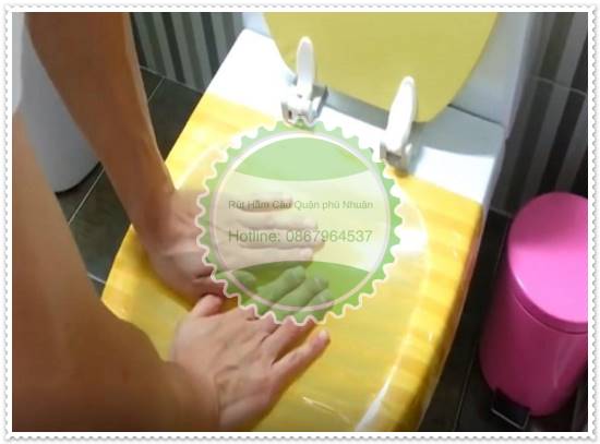 Miếng d&aacute;n th&ocirc;ng bồn cầu ch&iacute;nh h&atilde;ng