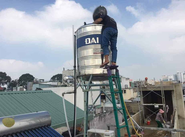 vệ sinh bồn nước quận Ph&uacute; Nhuận tại nhiều khu vực
